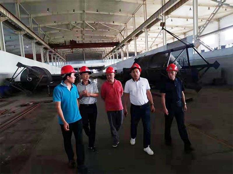 歡迎南昌某豆制品企業項總一行蒞臨綠豐環保參觀考察